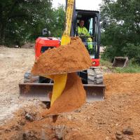 Fondations à la tarrière